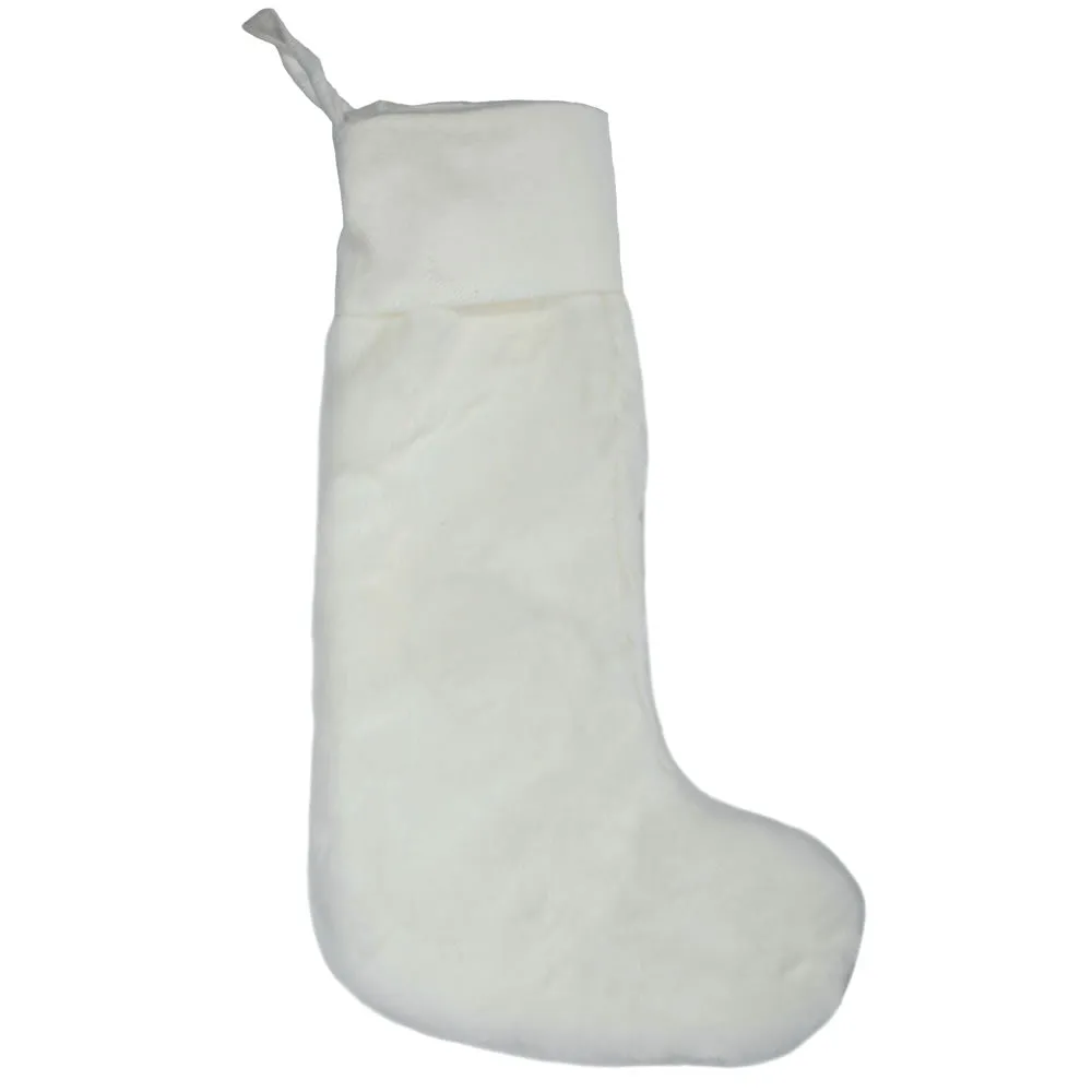 19" Snow Fox Stocking
