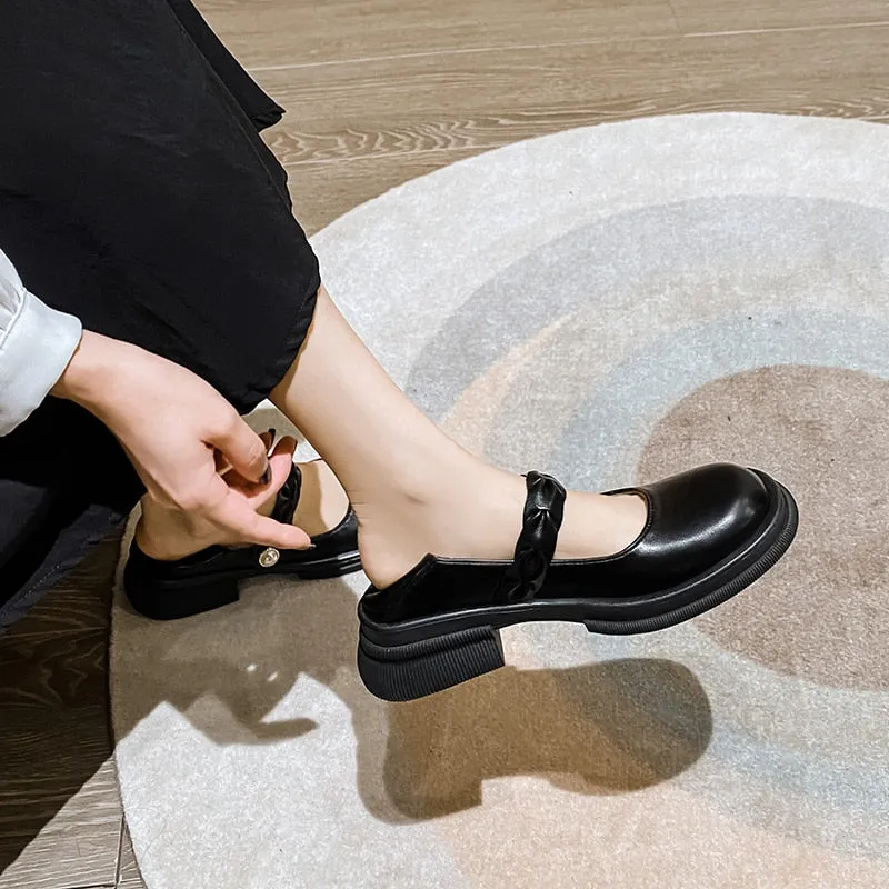 2023 Women's Loafers Shallow Slip On Shoes Women Nurse Ladies Shoes Women Genuine Leather Shoes Woman Platform Casual Soft