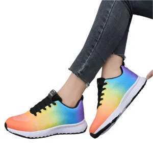 2024 Summer Women's Mesh Sneakers – Comfortable, Breathable Outdoor Shoes for Casual, Tennis, and Running