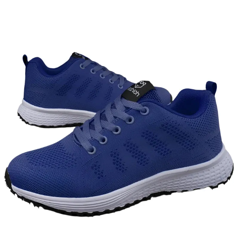 2024 Summer Women's Mesh Sneakers – Comfortable, Breathable Outdoor Shoes for Casual, Tennis, and Running