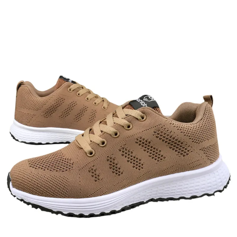 2024 Summer Women's Mesh Sneakers – Comfortable, Breathable Outdoor Shoes for Casual, Tennis, and Running