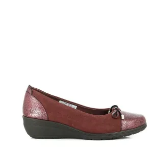 24 Hrs 23366 Burgundy Pumps