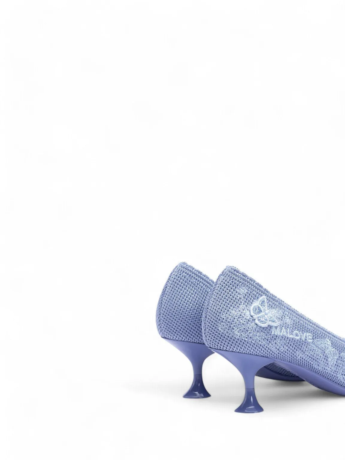 3D Butterfly Kitten Heels