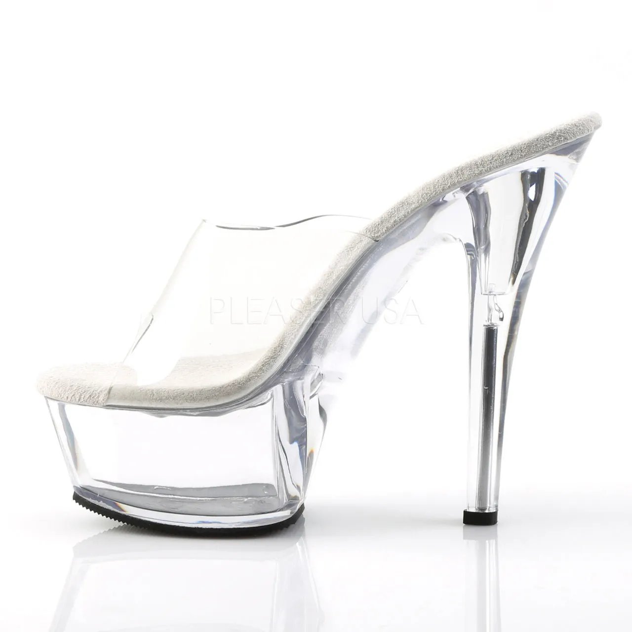6" Clear Heels*