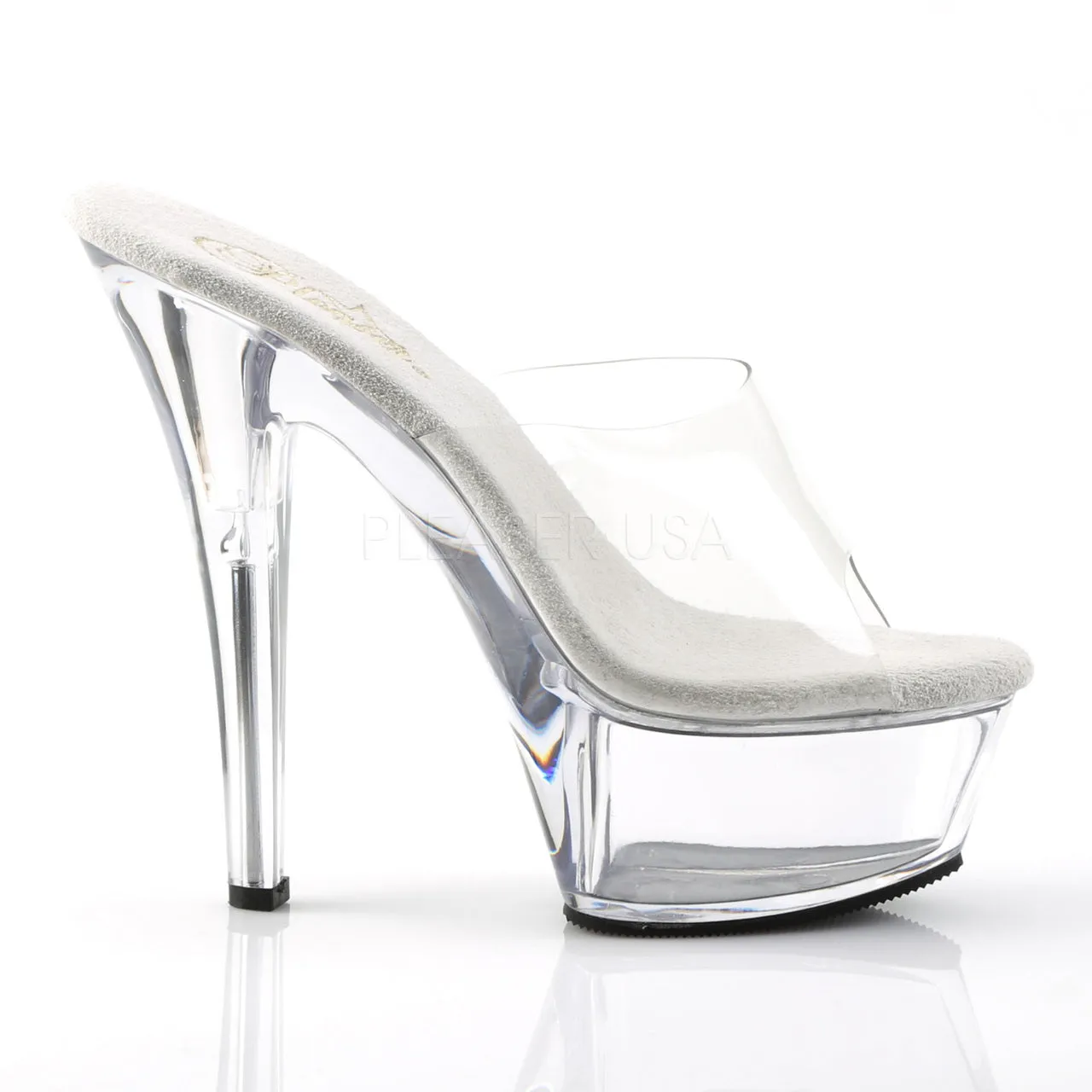 6" Clear Heels*