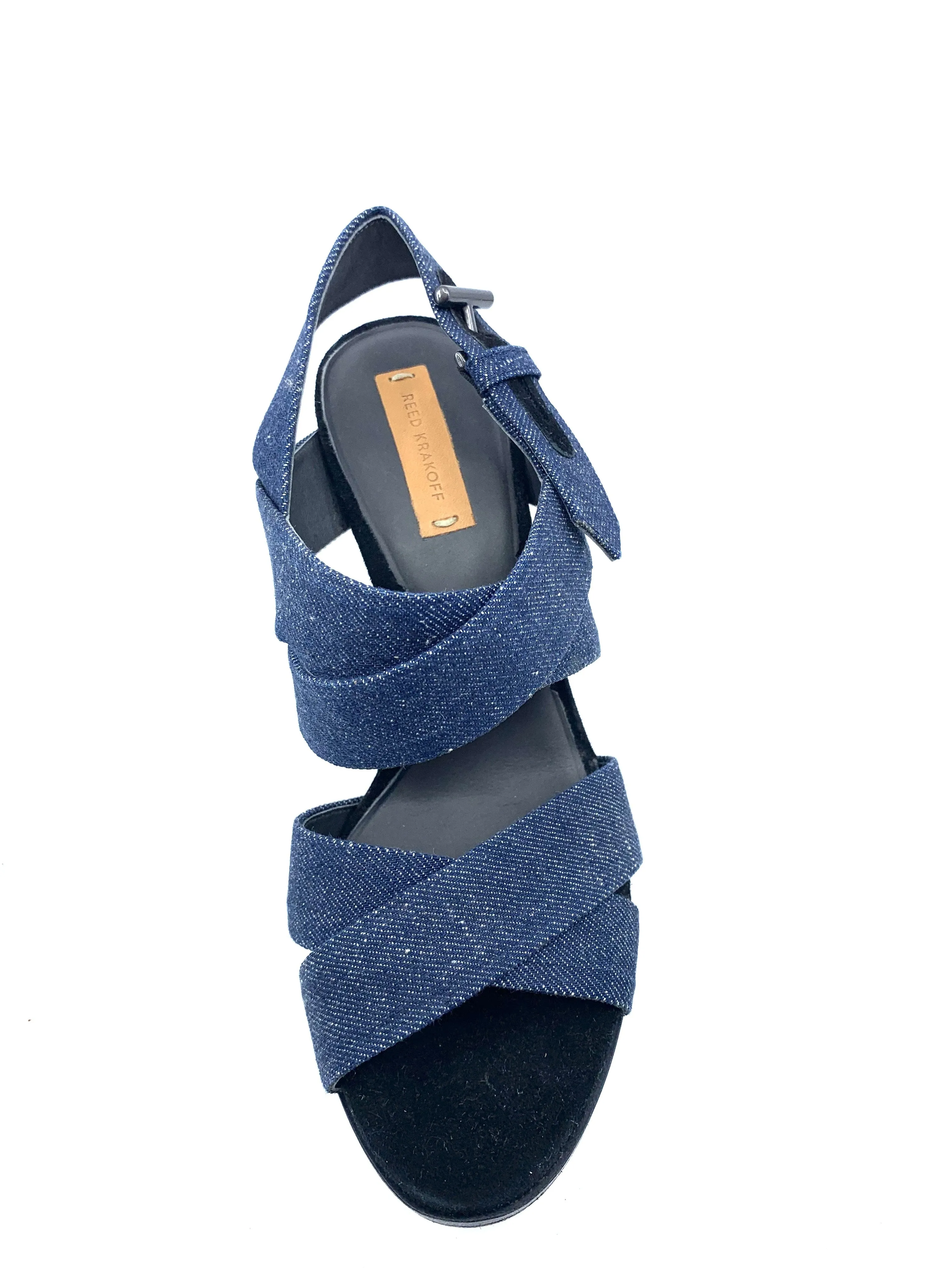 80 Boxer Sandal Denim Reed Krakoff Sandal