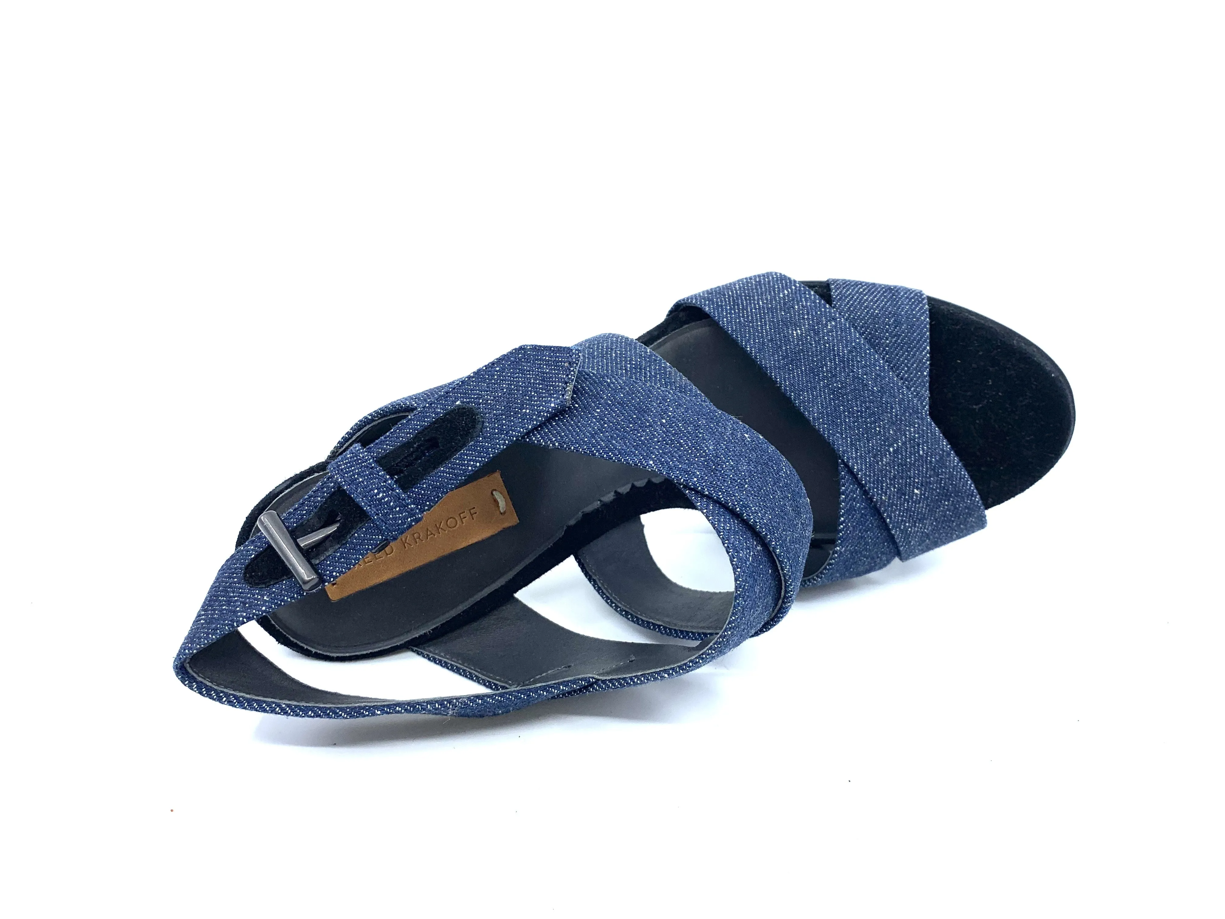 80 Boxer Sandal Denim Reed Krakoff Sandal