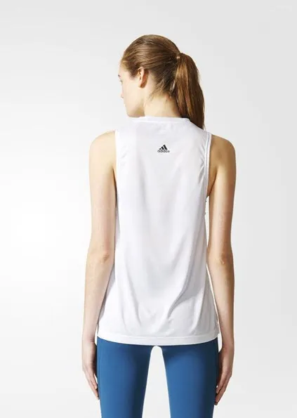 Adidas Boxy Logo Tank Top BR0384 White