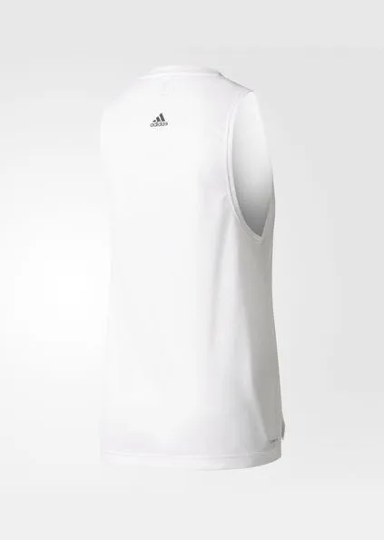 Adidas Boxy Logo Tank Top BR0384 White