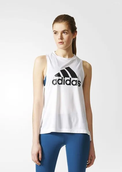 Adidas Boxy Logo Tank Top BR0384 White