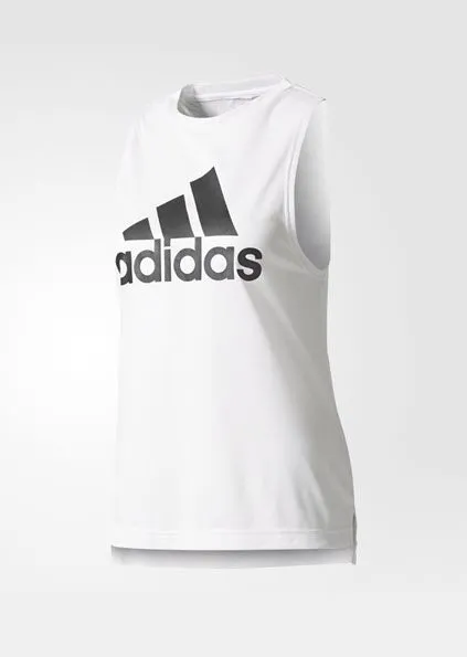 Adidas Boxy Logo Tank Top BR0384 White