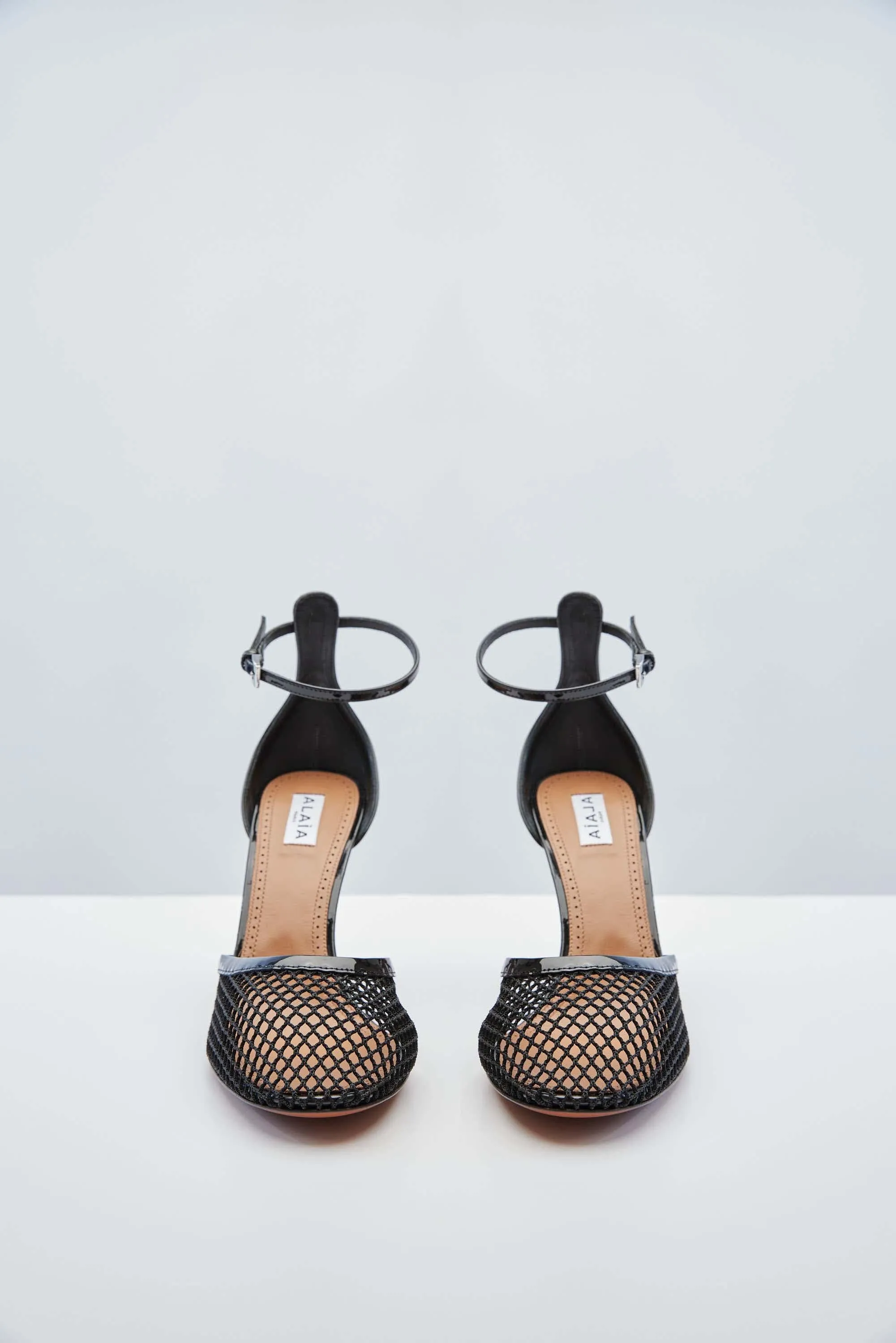 Alaïa Fishnet Pumps 90