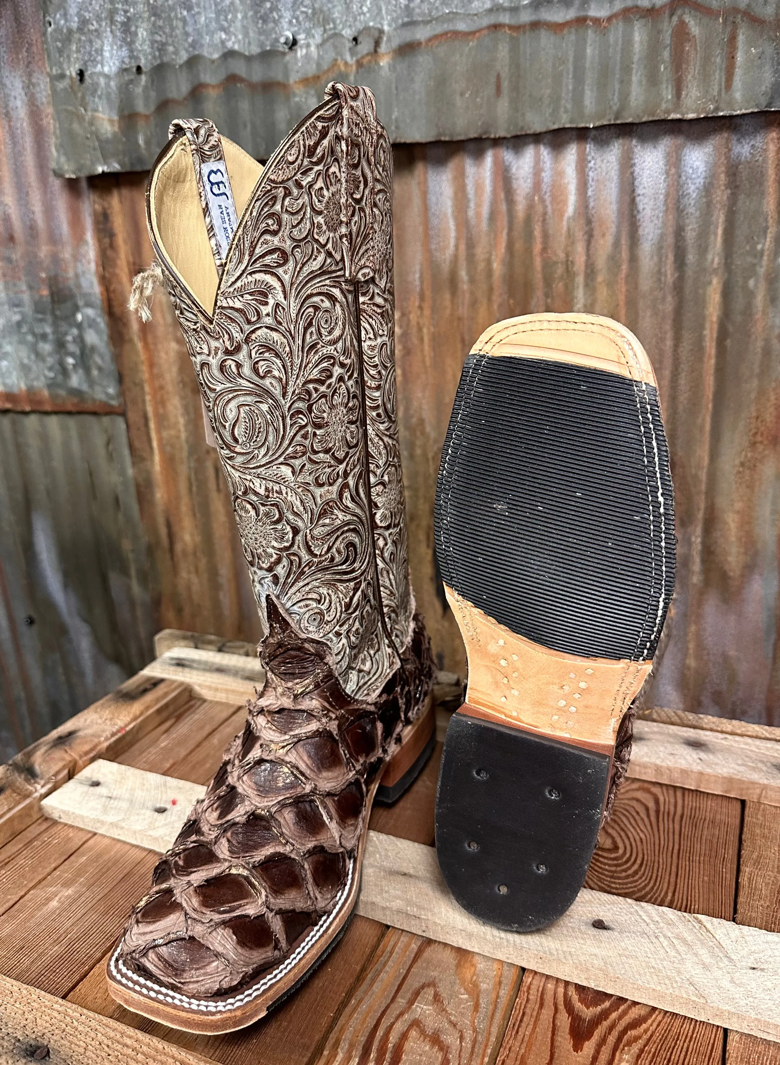 Anderson Bean Bronze Big Bass Western Boot