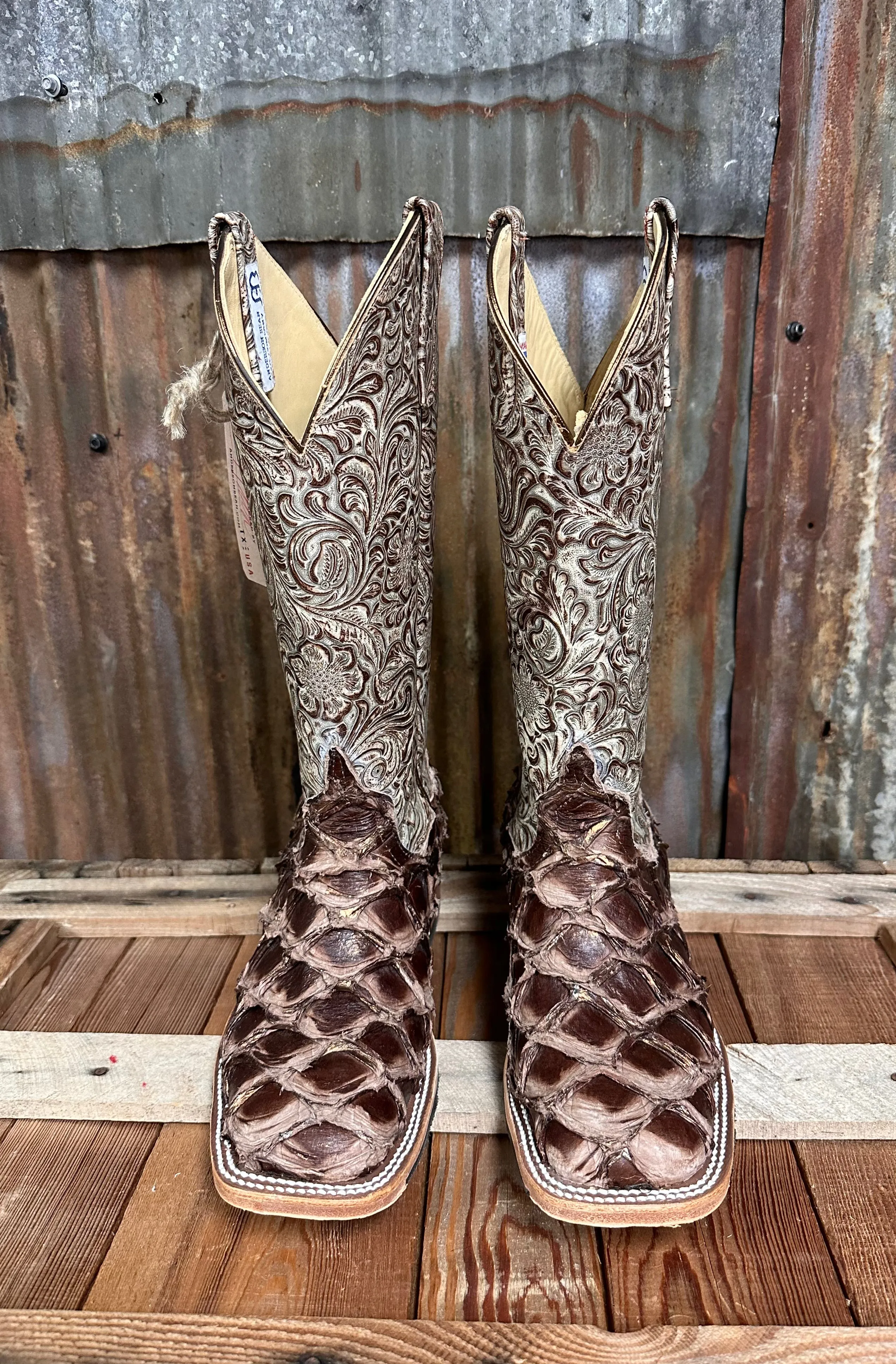 Anderson Bean Bronze Big Bass Western Boot