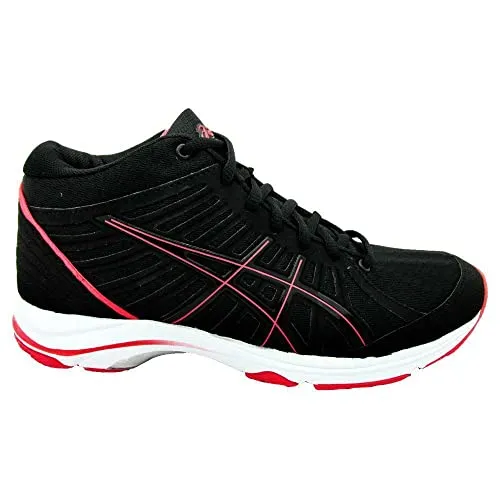 ASICS Women's Ayami Intent Running Shoes, Black/Red 9019, 6.5 US M