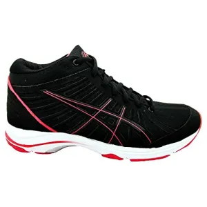 ASICS Women's Ayami Intent Running Shoes, Black/Red 9019, 6.5 US M