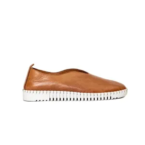 Ateliers Women's Bindi Slip Ons- Tan