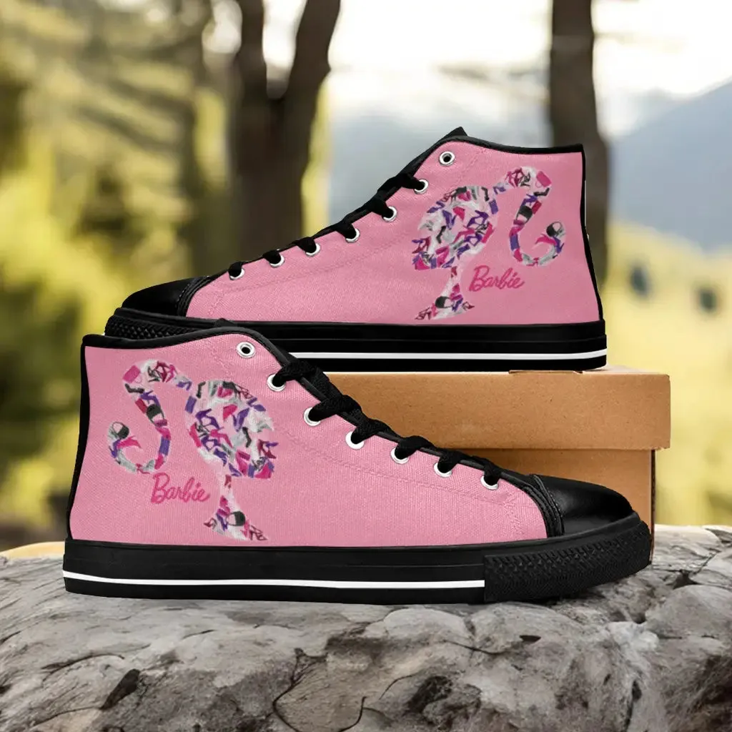 Barbie Shoes High Top Sneakers for Kids and Adults