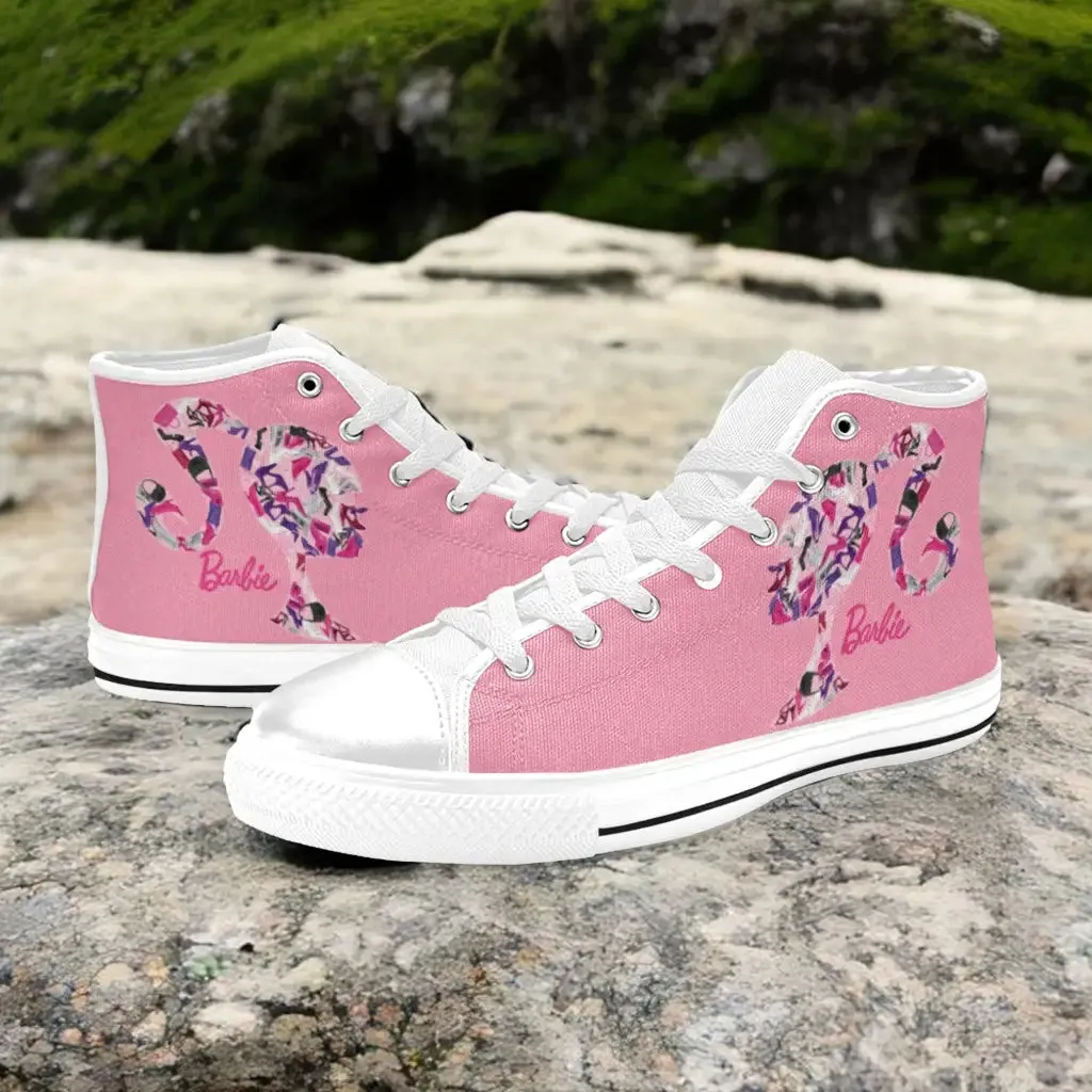 Barbie Shoes High Top Sneakers for Kids and Adults