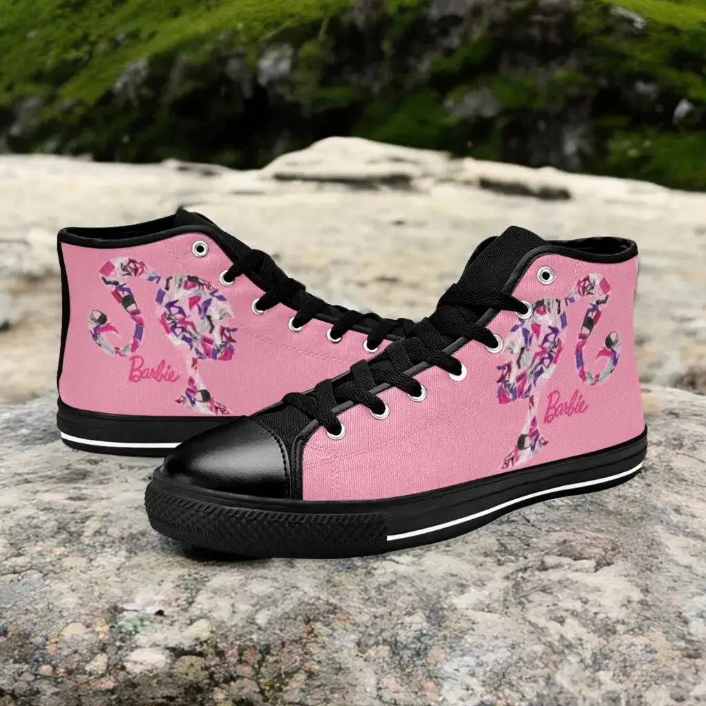 Barbie Shoes High Top Sneakers for Kids and Adults