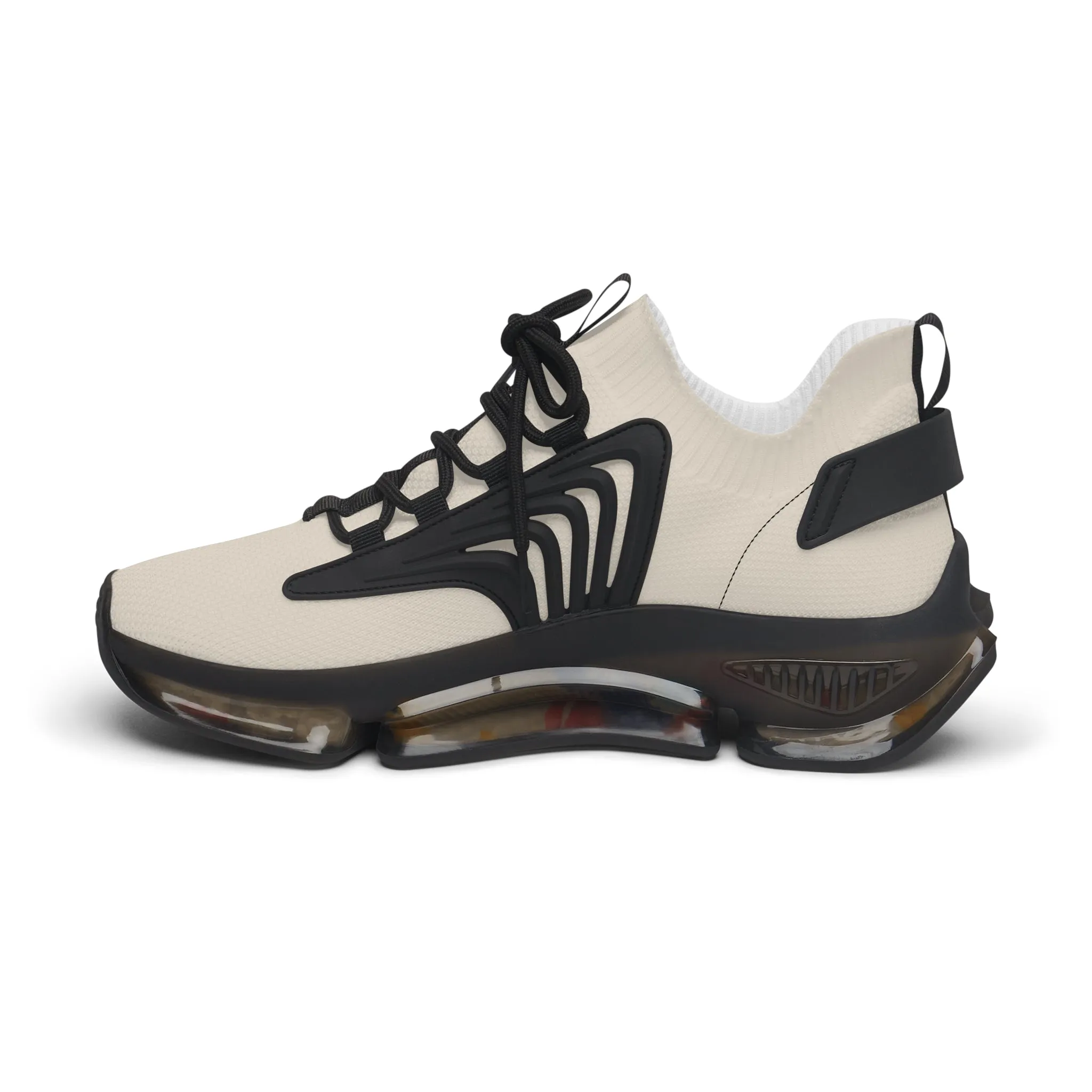 Beige Women's Mesh Sneakers