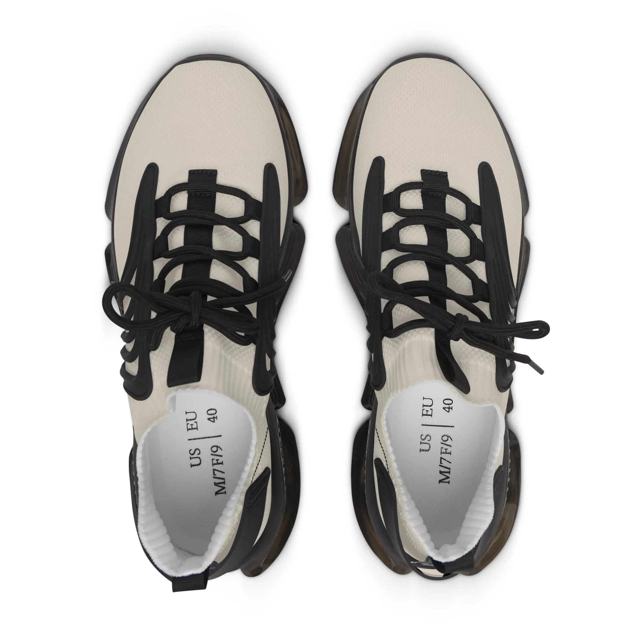 Beige Women's Mesh Sneakers