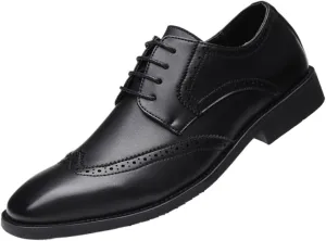 Best Mens Casual Dress Shoes Mens Comfortable Business Oxford Shoes Slip On Pointed Toe Formal Leather Shoes