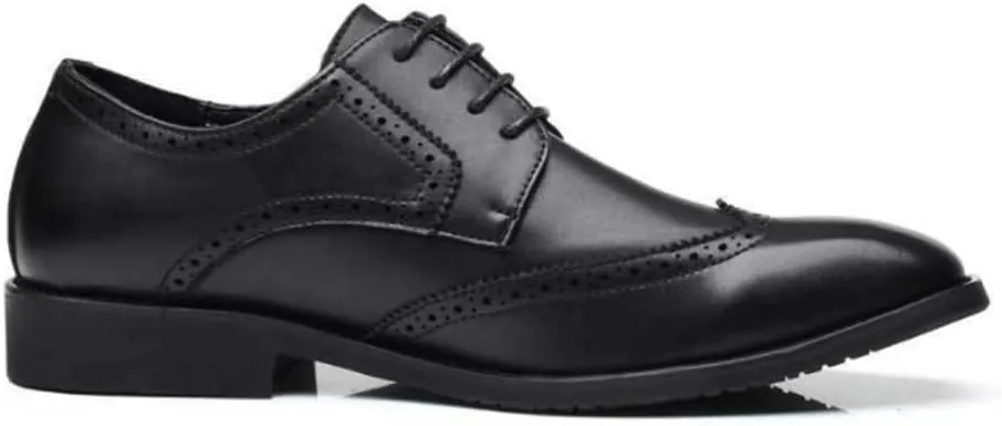 Best Mens Casual Dress Shoes Mens Comfortable Business Oxford Shoes Slip On Pointed Toe Formal Leather Shoes