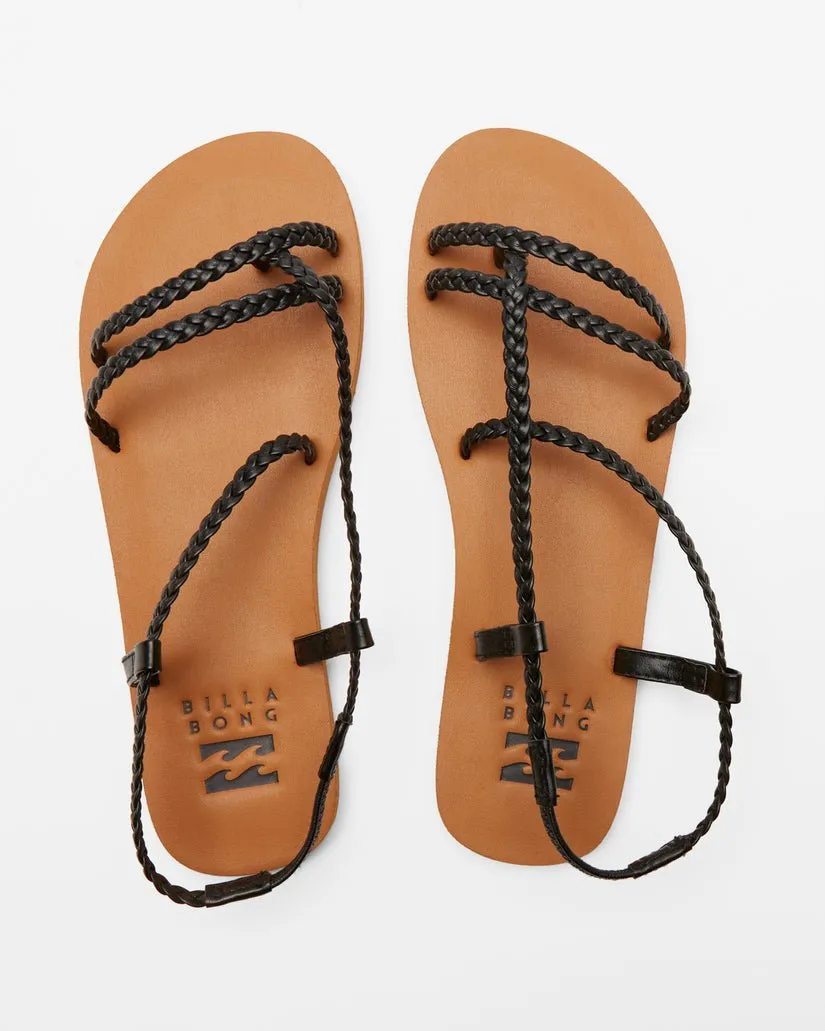 Billabong "Meri" Women's Sandals - Off Black