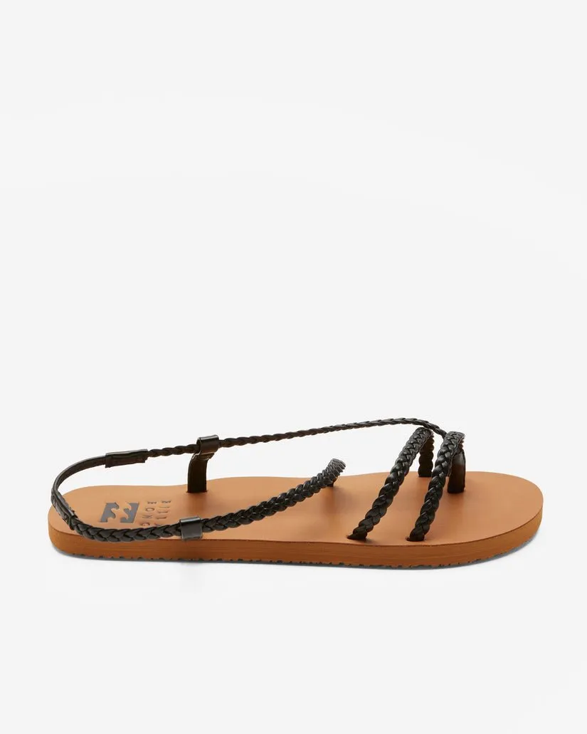 Billabong "Meri" Women's Sandals - Off Black