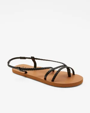 Billabong "Meri" Women's Sandals - Off Black
