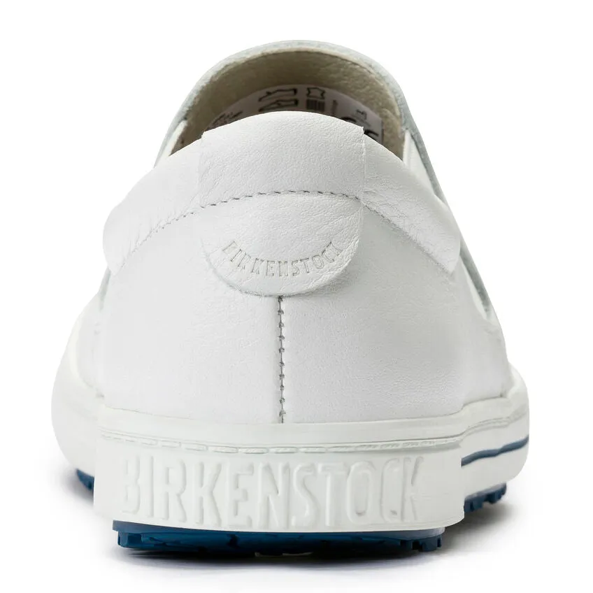 Birkenstock QO 400 Leather Safety Shoe in White