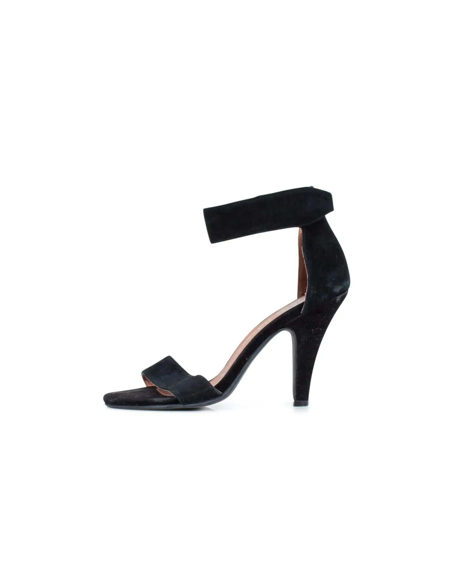 Black Velvet Heels