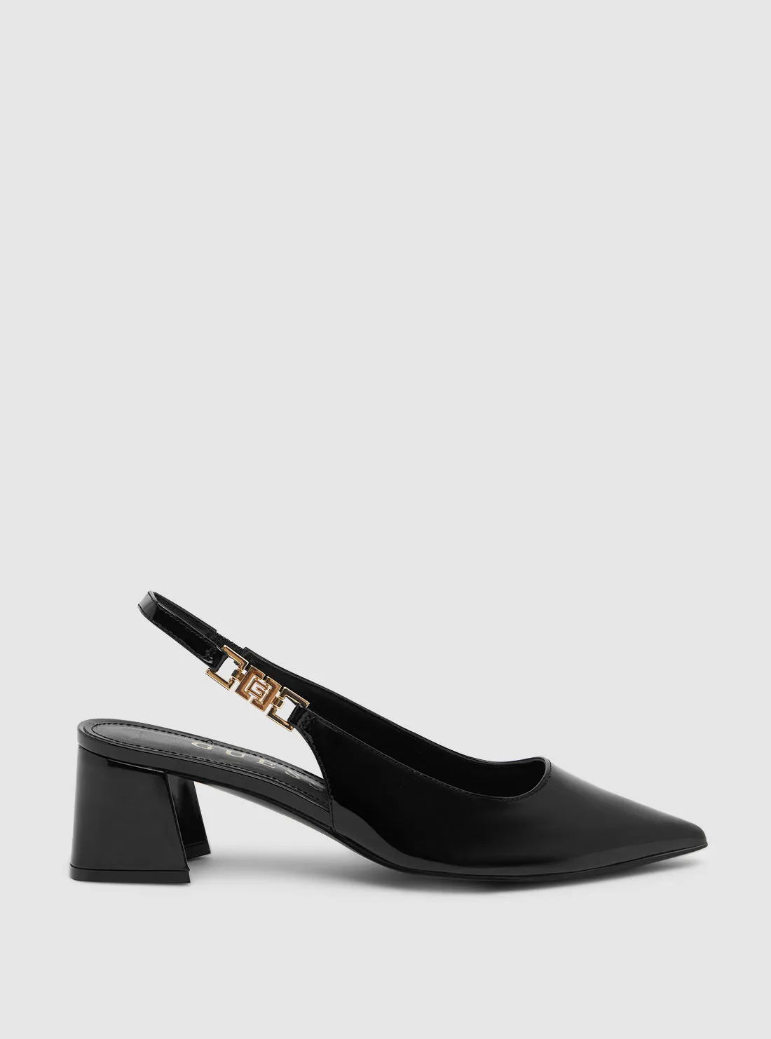 Black Zabela Sling Back Heel