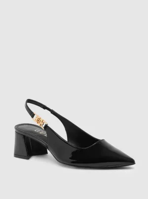 Black Zabela Sling Back Heel