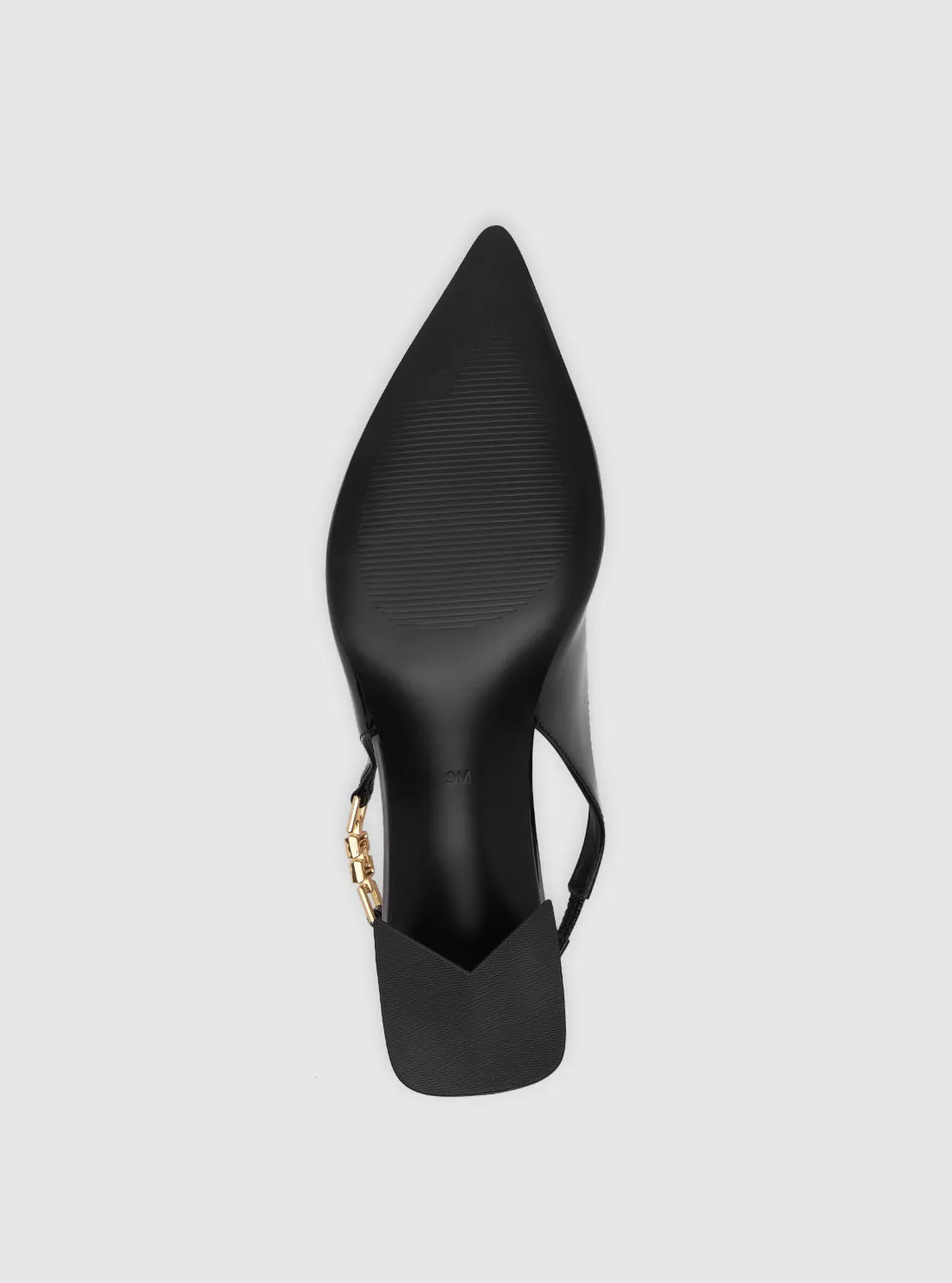 Black Zabela Sling Back Heel