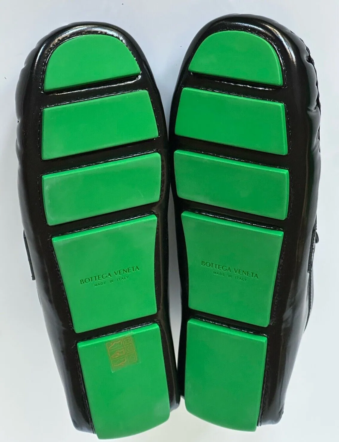 Bottega Veneta Men’s Leather Black Moccasin Shoes 9 US (42 Eu) 741331 NIB $1050