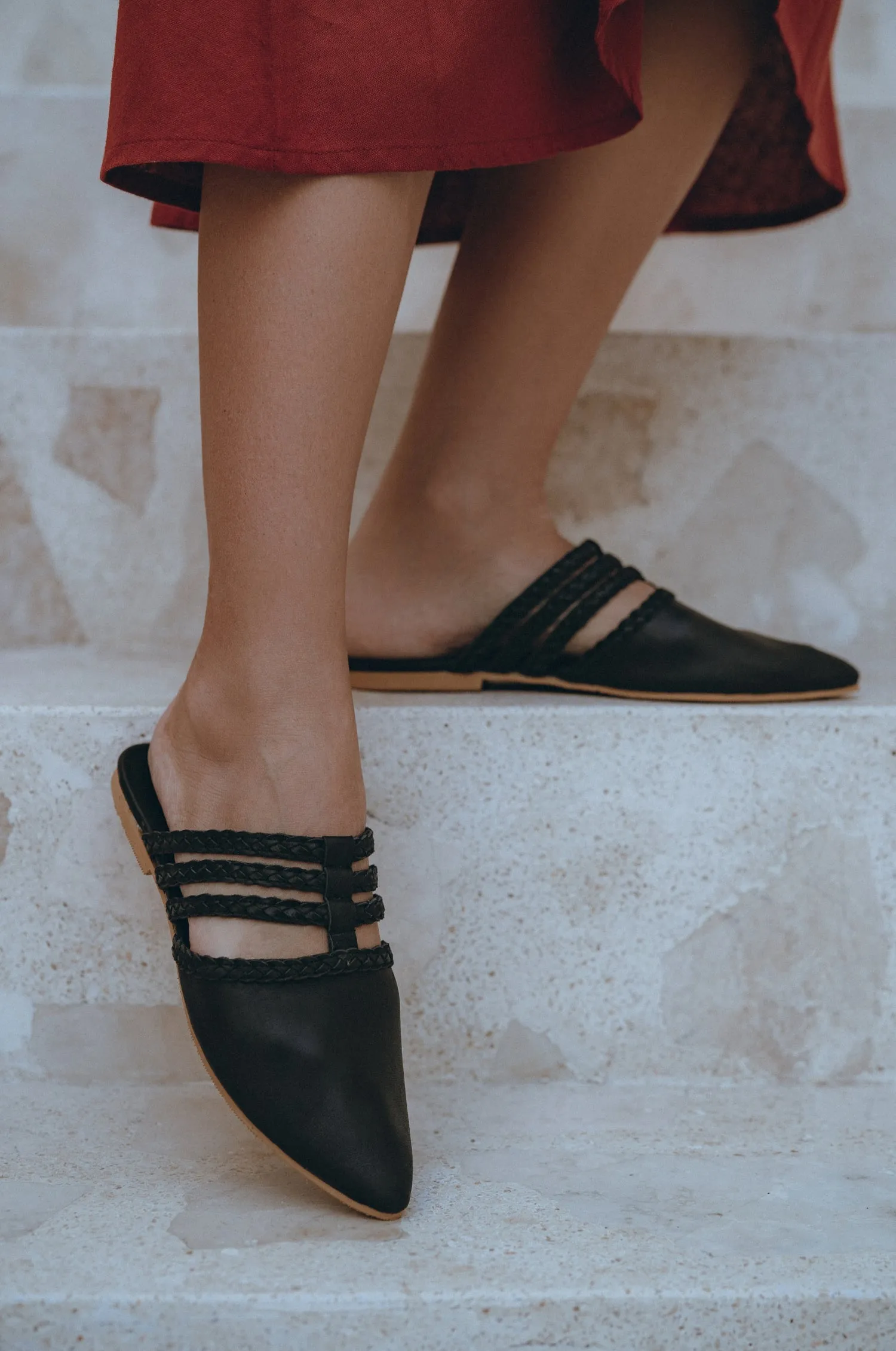 Breeze Pointy Toe Loafers