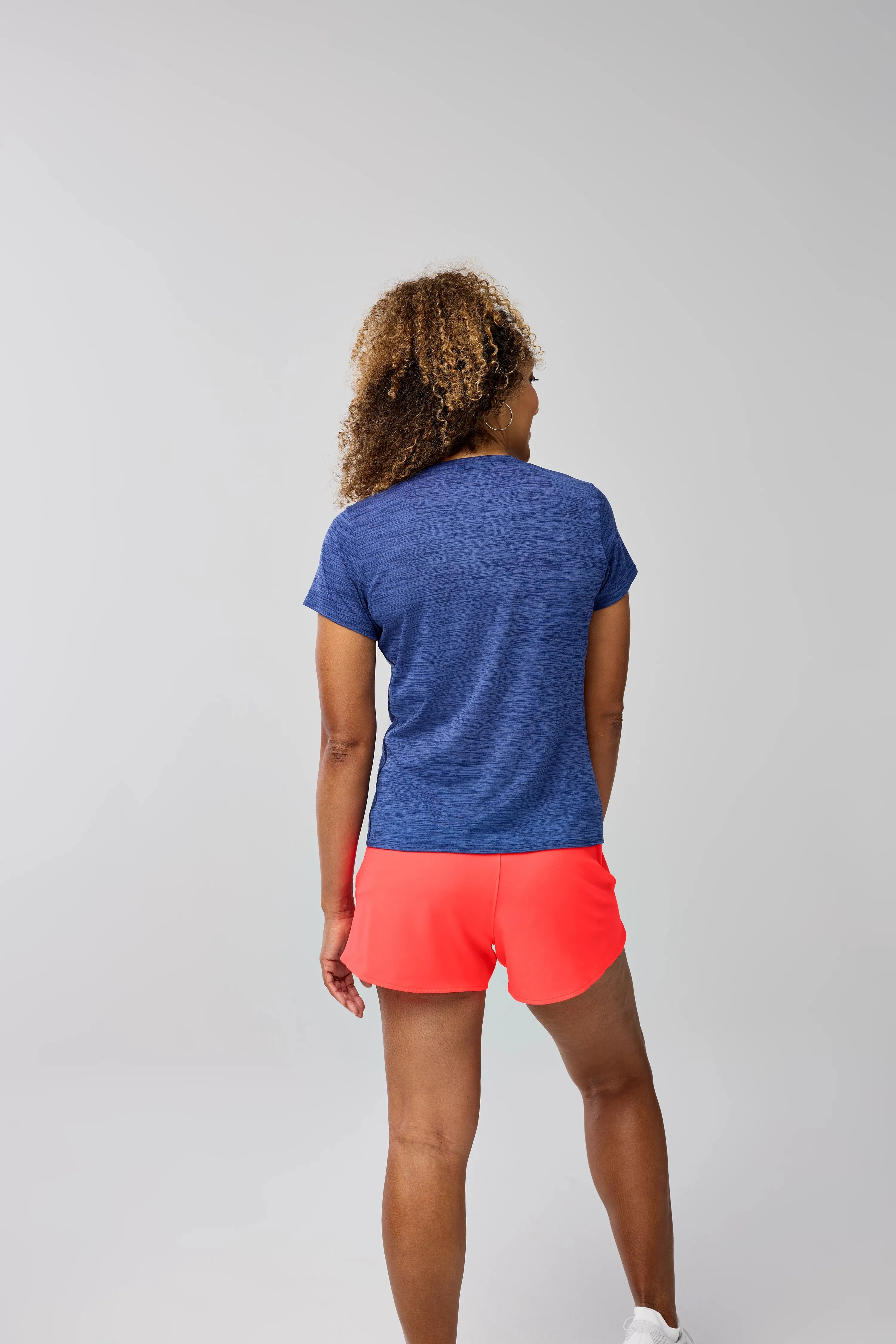 Brooks | Luxe Short Sleeve | Women's | Heather Midnight