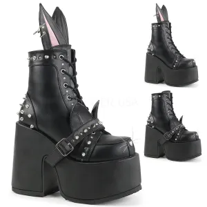 CAMEL-202  Black Vegan Leather