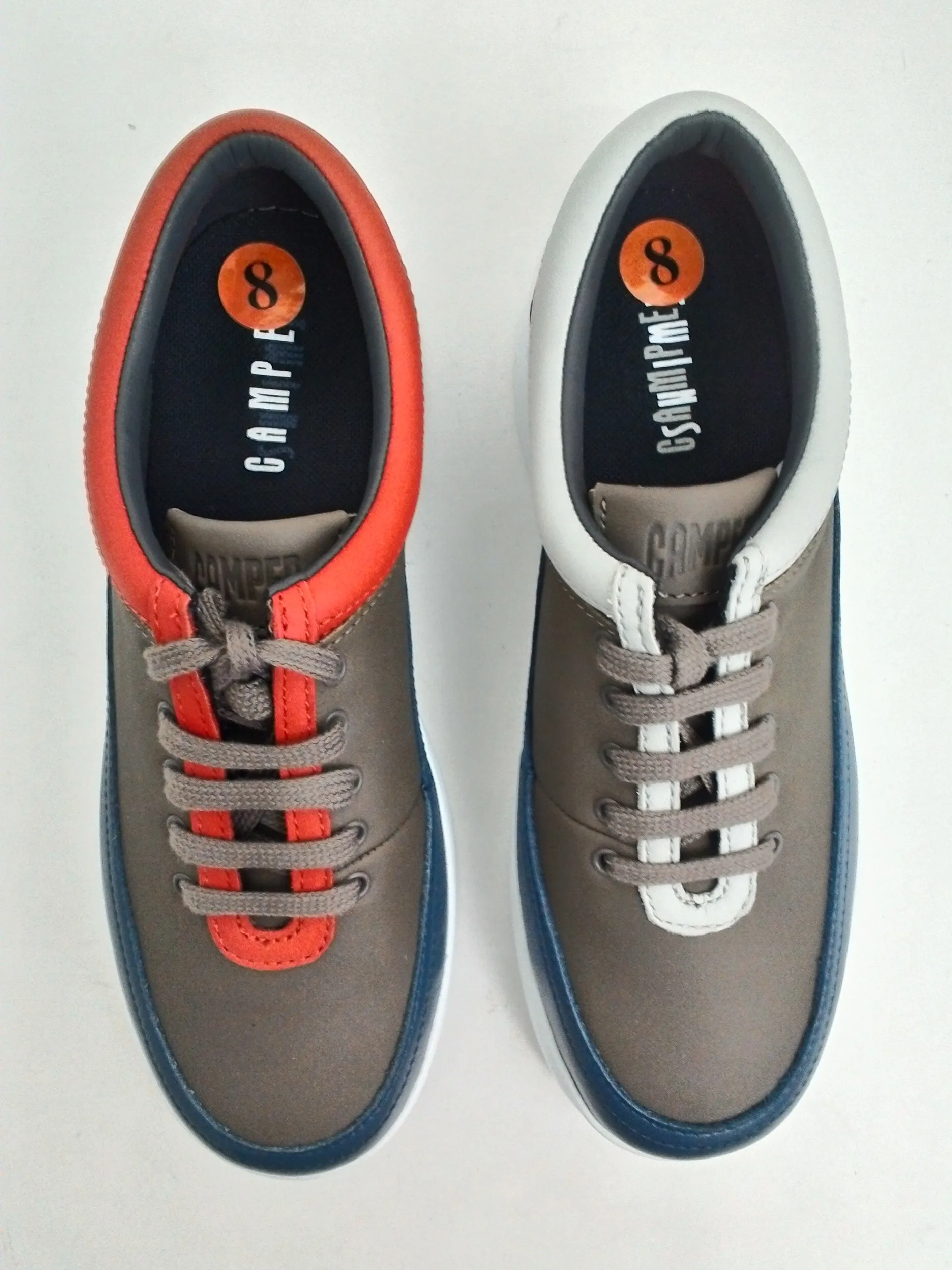 CAMPER Women's Red Bound Planet, Mug Rocket TWS Sneakers Size 8
