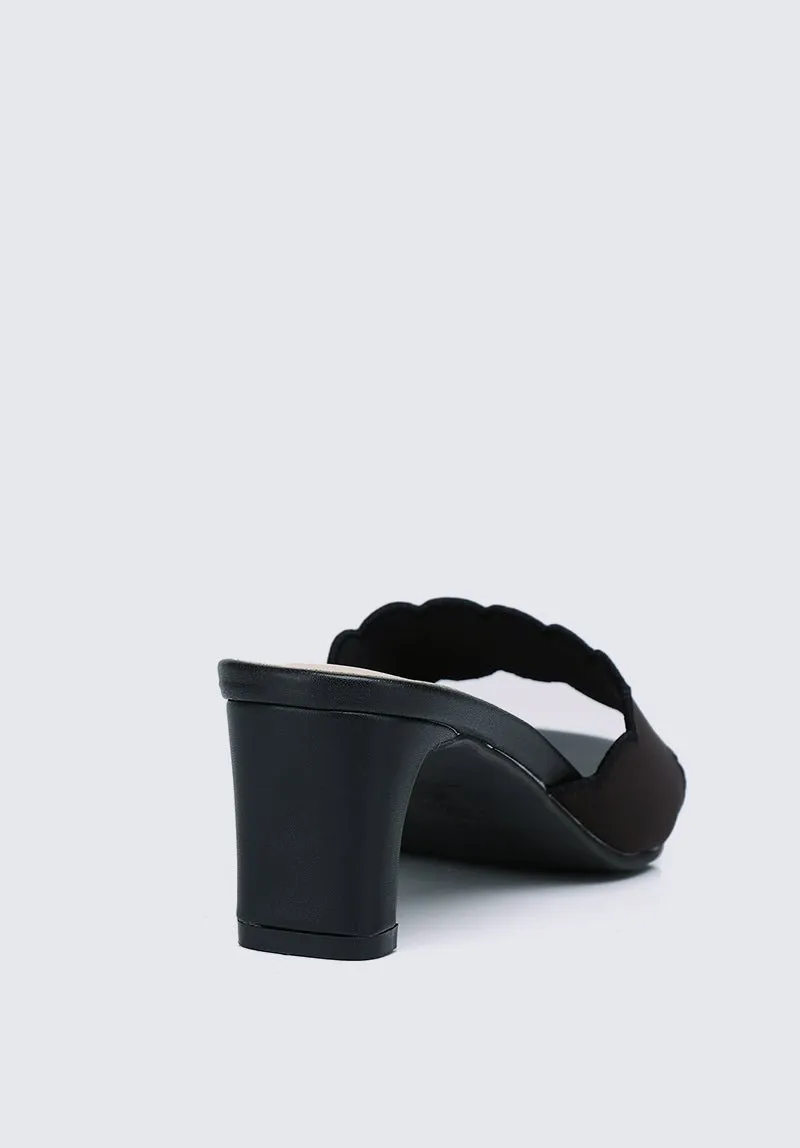Carmen Comfy Heels In Black