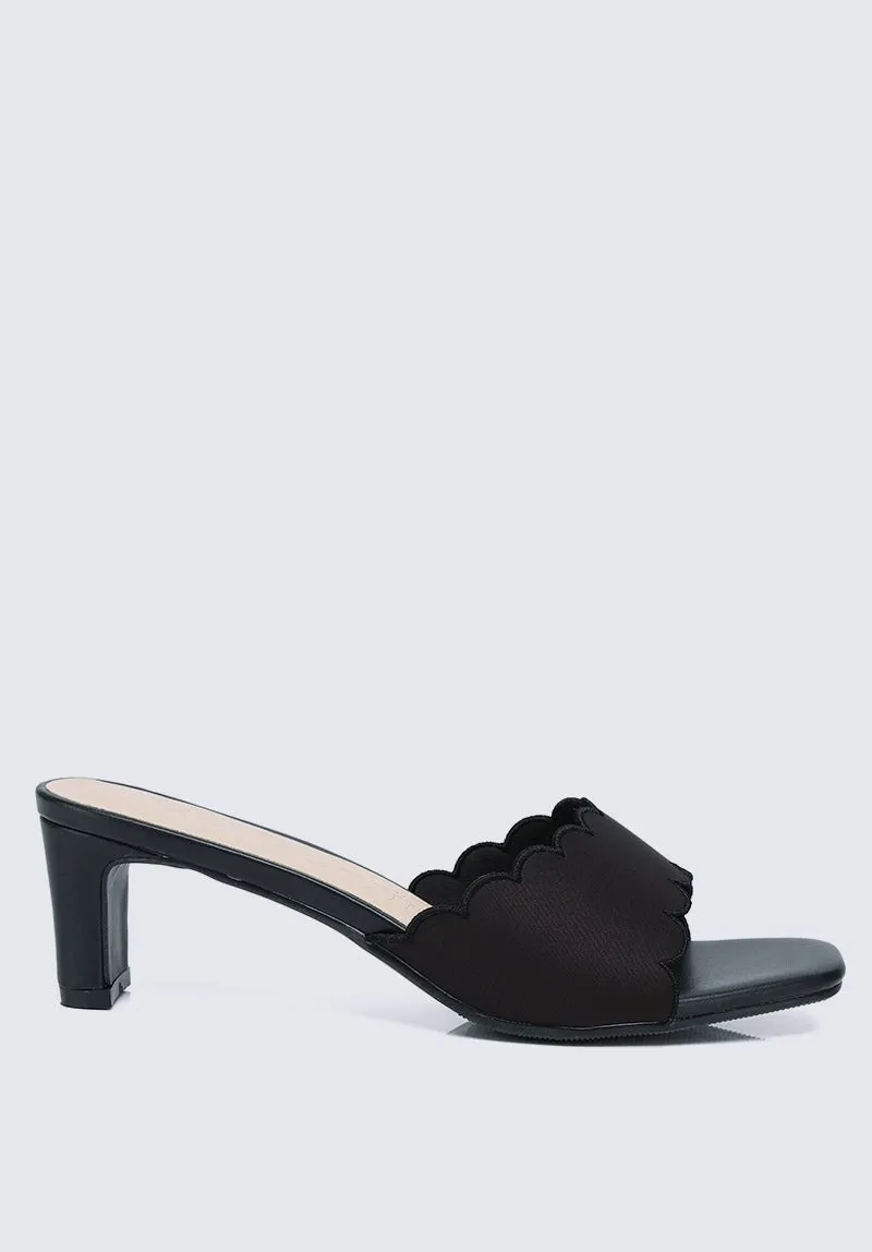 Carmen Comfy Heels In Black