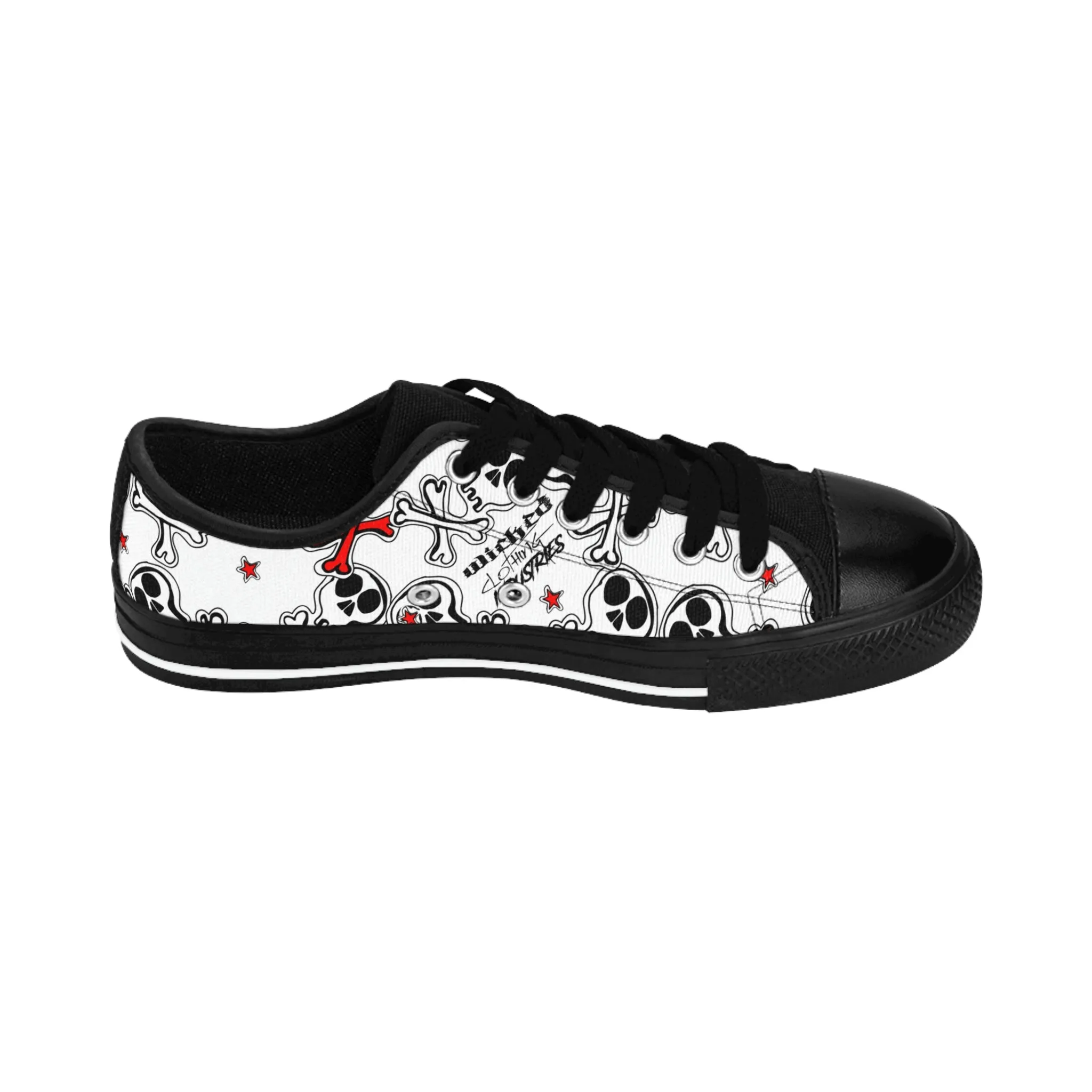 Cartoon Skulls Women's Sneakers