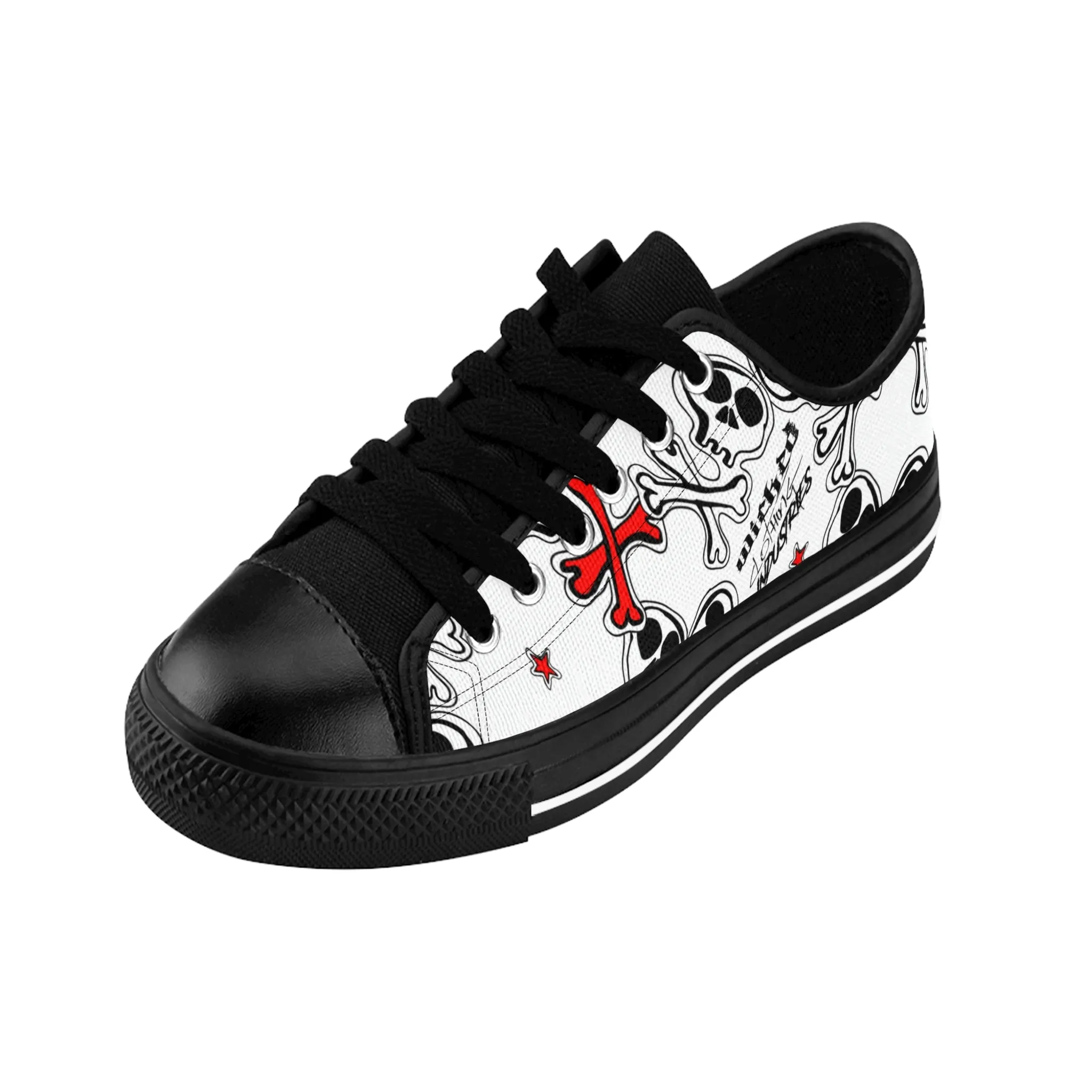 Cartoon Skulls Women's Sneakers