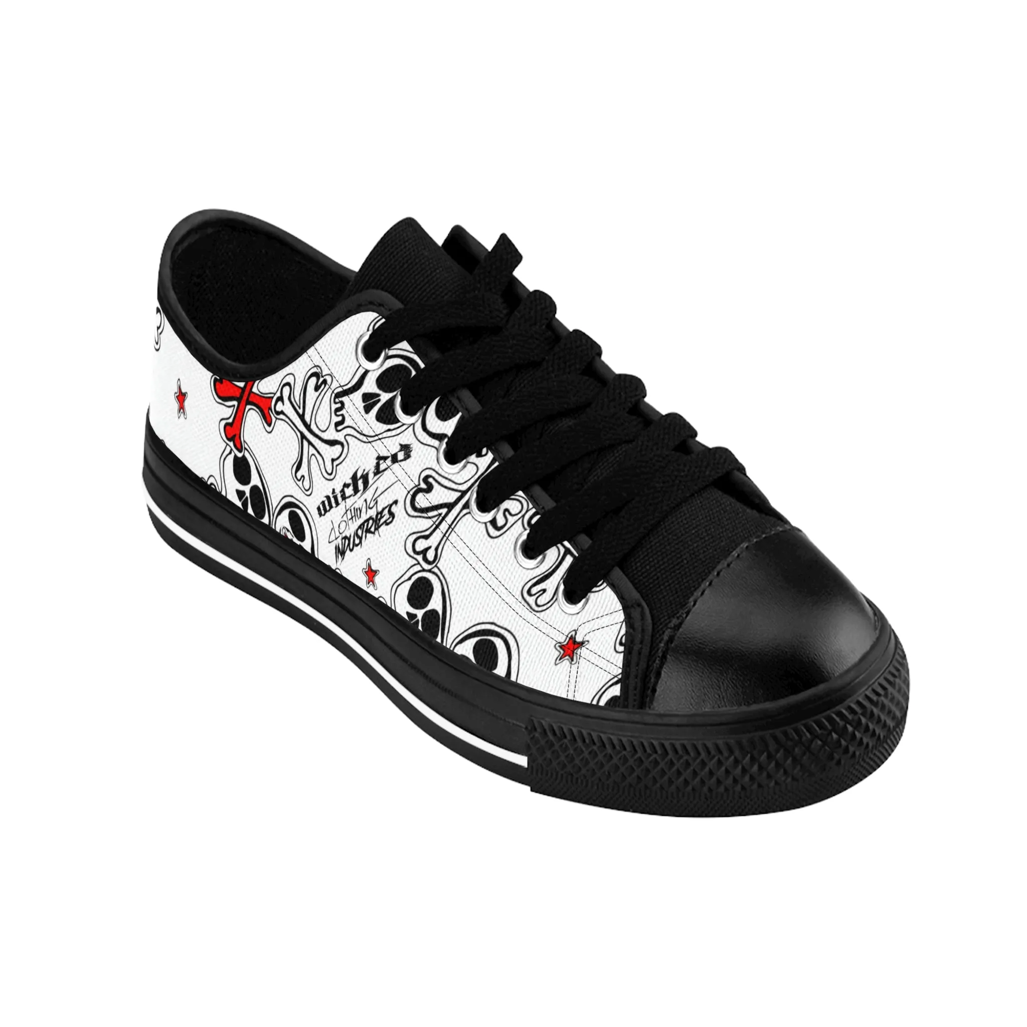 Cartoon Skulls Women's Sneakers