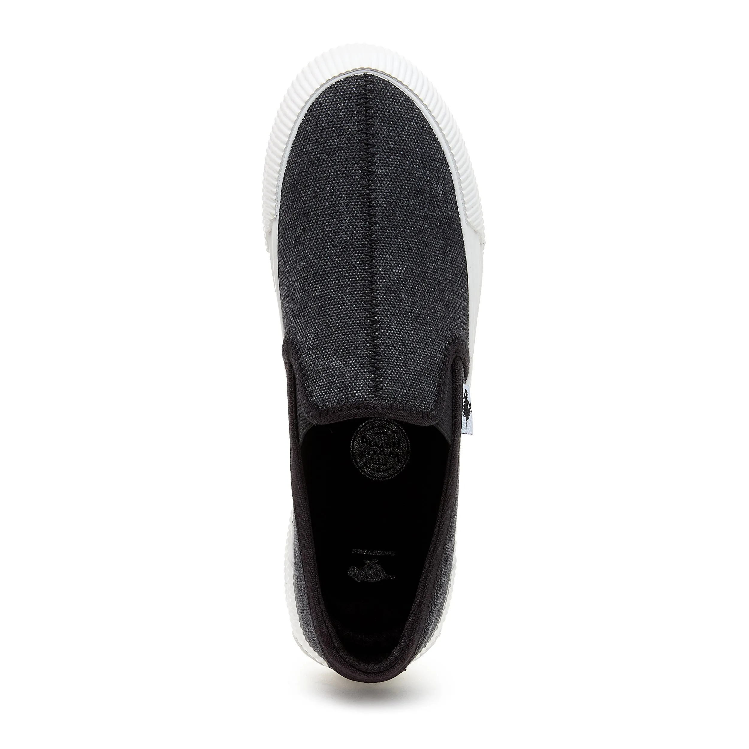 Cheery Classic Black Slip On Sneaker