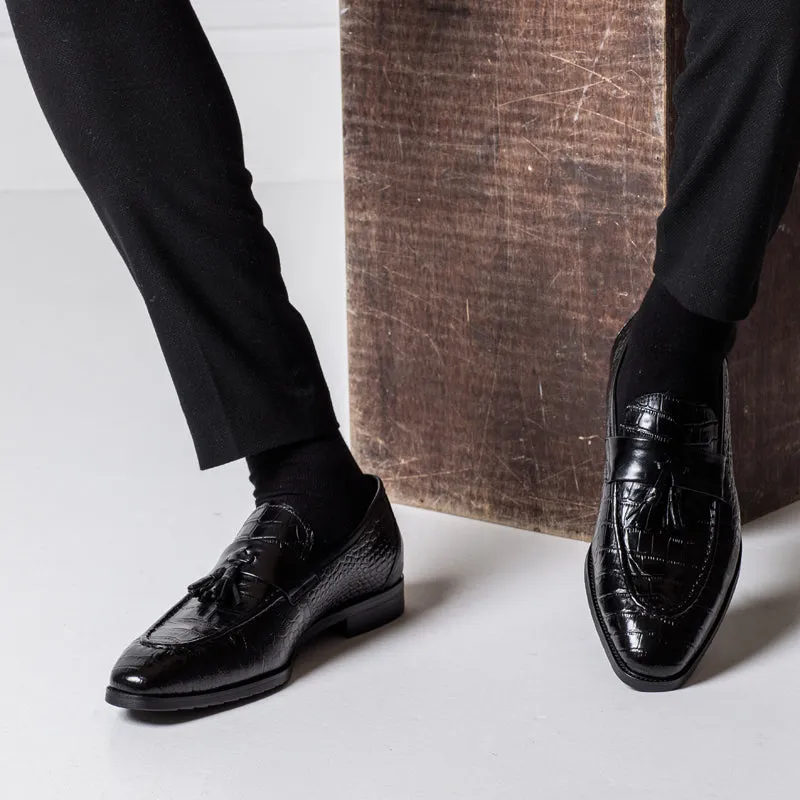 Chief tassel Loafer - Black