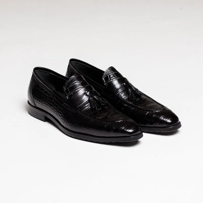 Chief tassel Loafer - Black
