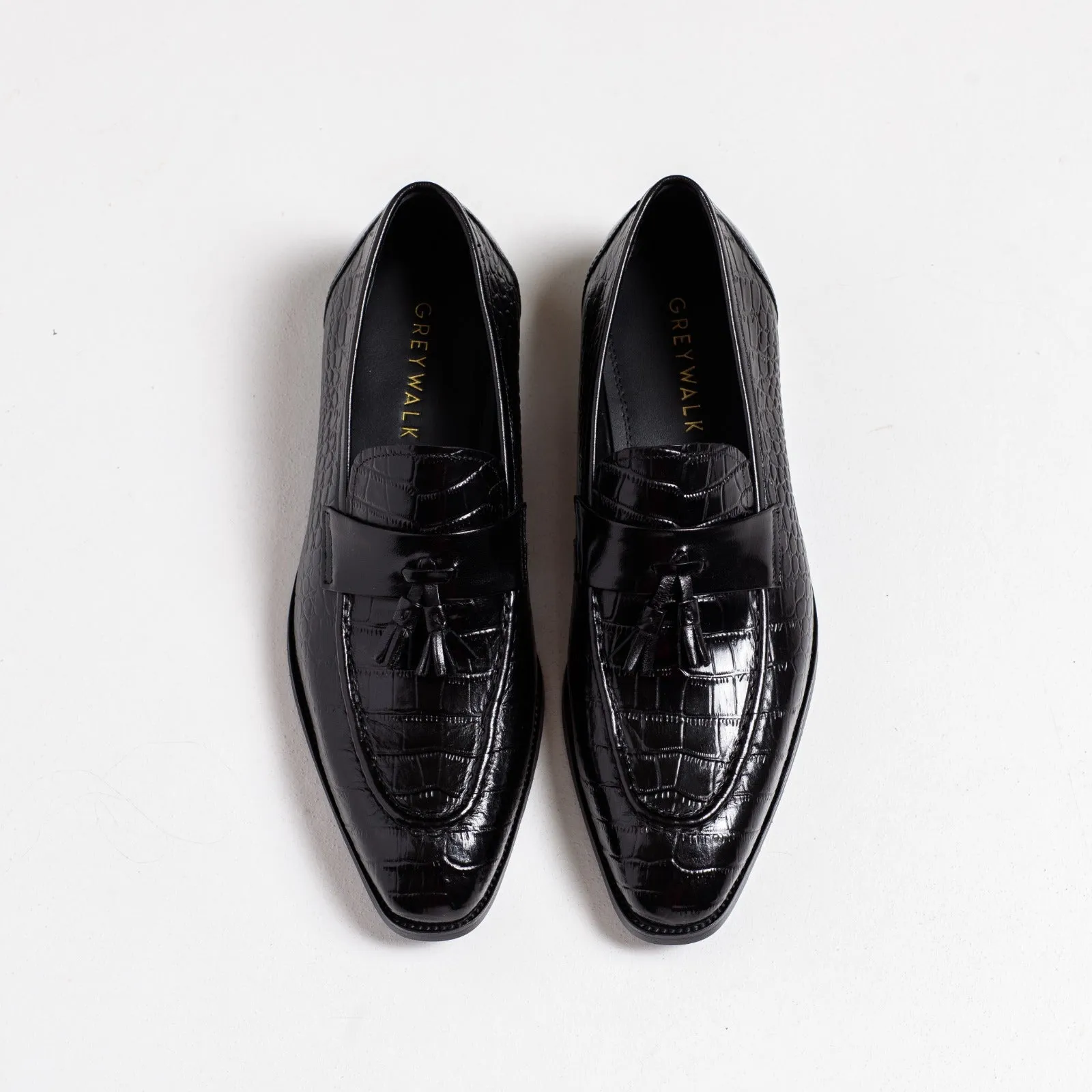 Chief tassel Loafer - Black